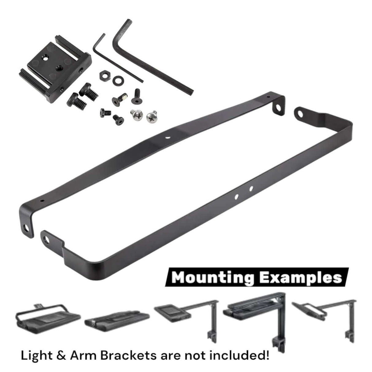 AI Hydra Edge mounting options including brackets and hardware components for secure installation.