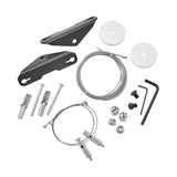 AI Hydra Edge mounting hardware kit including brackets, cables, and necessary installation tools.