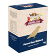 Animal Zone Natural Parrot Food packaging with a balanced diet of roasted grains and vegetables, 1kg box.