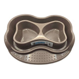 Anti-Ant Two Feeder Bowl with raised rim and textured base to keep food fresh and pests away.
