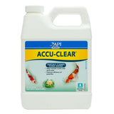 API Pond Accu-Clear water clarifier bottle for maintaining crystal-clear pond water.
