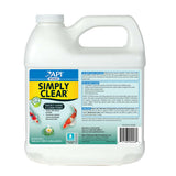 API Pond Simply Clear product bottle for clarifying pond water and reducing algae.