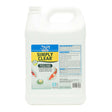 API Pond Simply Clear gallon container, natural pond clarifier for clear water, sludge and algae removal.