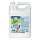API Pond Stress Coat water conditioner for fish health and pond water safety.