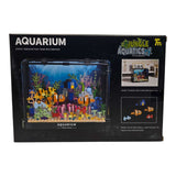 TUOMU Clownfish Coral Tank T4001 aquarium model featuring vibrant colors and coral reef design.