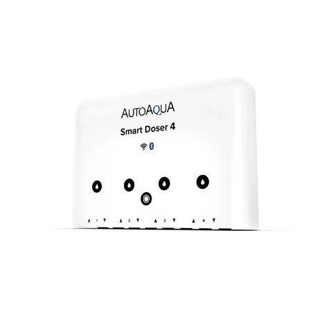 AutoAqua Smart Doser 4 Dosing Pump with four dosing heads and sleek design for easy aquarist automation.