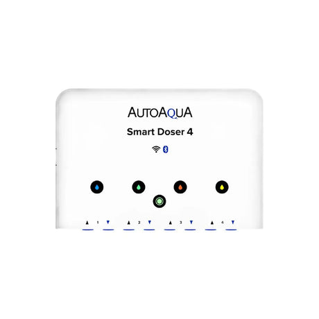 AutoAqua Smart Doser 4 Dosing Pump compact design with WiFi and Bluetooth connectivity for easy aquarist use.