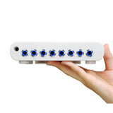 AutoAqua Smart Doser 4 Dosing Pump shown with eight dosing ports, highlighting its compact and practical design.