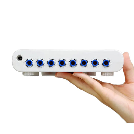 AutoAqua Smart Doser 4 Dosing Pump shown with eight dosing ports, highlighting its compact and practical design.