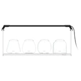 Bioloark Bubble Cup Set with Lighting and Stand LH-02 showcasing four unique cups in a modern display system.