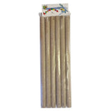 Pack of bird sand perches in a clear wrapper, designed for natural comfort and nail care for pet birds.