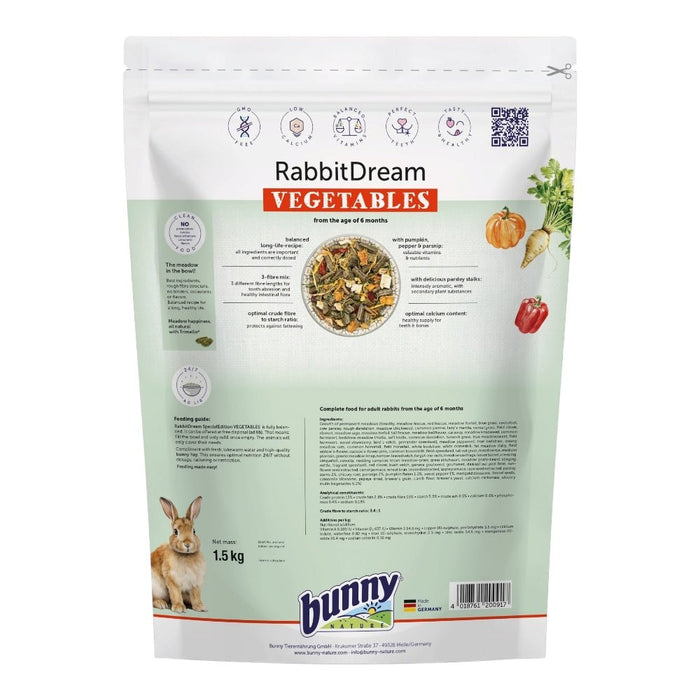 Bunny Nature Rabbit Dream Vegetables 1.5kg