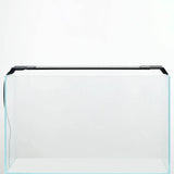 Empty aquarium tank with a sleek black rim, designed for use with Chihiros A II Adjustable Holder lights.