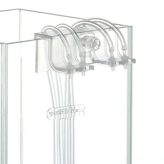 Chihiros dosing tube holder with four quick-connect tips and tubing for easy assembly and organization.