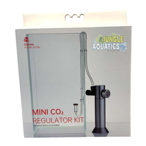 Chihiros Mini Co2 Regulator Kit packaging showing the mini regulator for aquariums and included components.