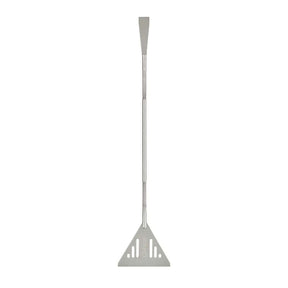 Chihiros Sand Flattener made of 304 stainless steel, 34cm long, gray color, designed for efficient sand flattening with drainage.