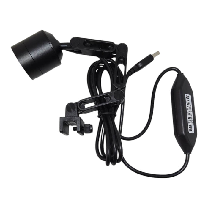 Chihiros Z Light Tiny LED aquarium light with adjustable clamp and controller for modern aquariums.