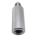 Silver CO2 splitter connector for efficient aquarium CO2 distribution and plant growth.