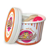 Cool Cats Mousse for Cats 110g creamy tuna treat in a vibrant container with a fun design and scoop.