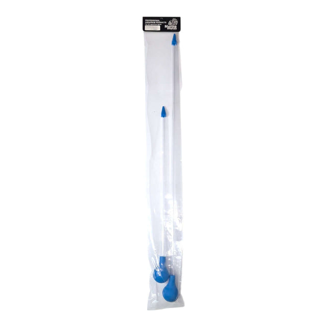 Coral Feed Tube set featuring two professional-grade glass tubes designed for precise aquarium feeding and liquid transfer.