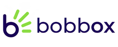 Bobbobox logo featuring the word 'bobbobox' with a stylized 'b' and green design elements.