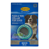 Daro Flea and Tick Collar for Dogs, medium size, helps control fleas and ticks on dogs over 3 months old.
