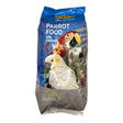 Daro Parrot Food bag with chillies, featuring colorful parrots, designed for optimal bird health and nutrition.