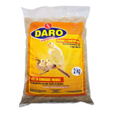 Daro Rearing and Conditioning Food for canaries and caged birds in a 2 kg bag, ideal for optimal bird health.