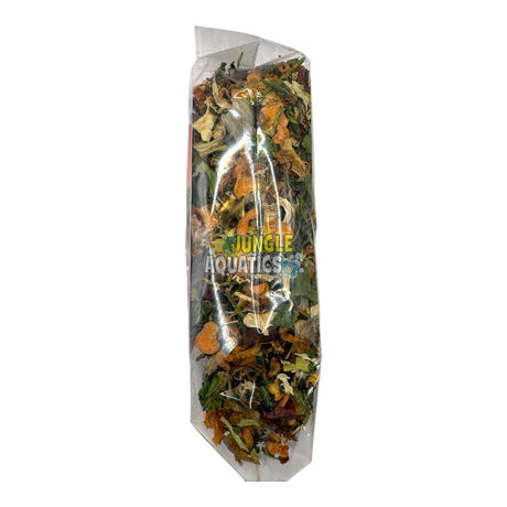 Daro Snack Feast delicious small animal treat packed in a clear bag with mixed dried herbs and flowers.
