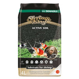 Dennerle Shrimp King Active Soil substrate for shrimp aquaria, 4L pack, promotes healthy water for bee shrimp.