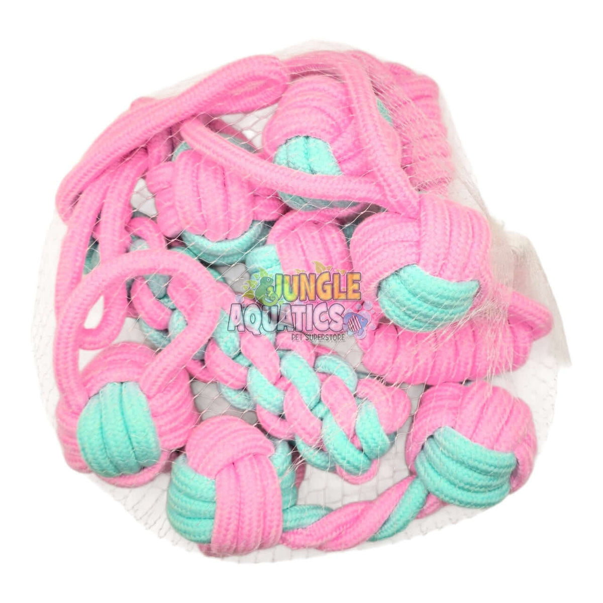 Pink Rope Toy Dog Rope Toy Combo 7 Piece - Fun for Your Pup