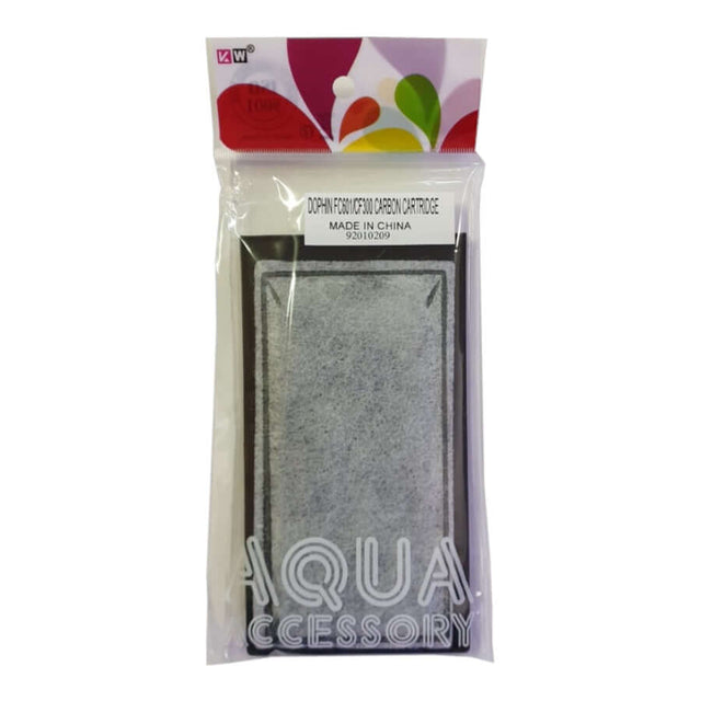 Dophin CF300 Carbon Cartridge for filter replacement, packaged and ready for use.