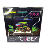Dymax GS3 Cubey Aquarium Freshwater - complete nano tank system showcasing vibrant aquatic life.
