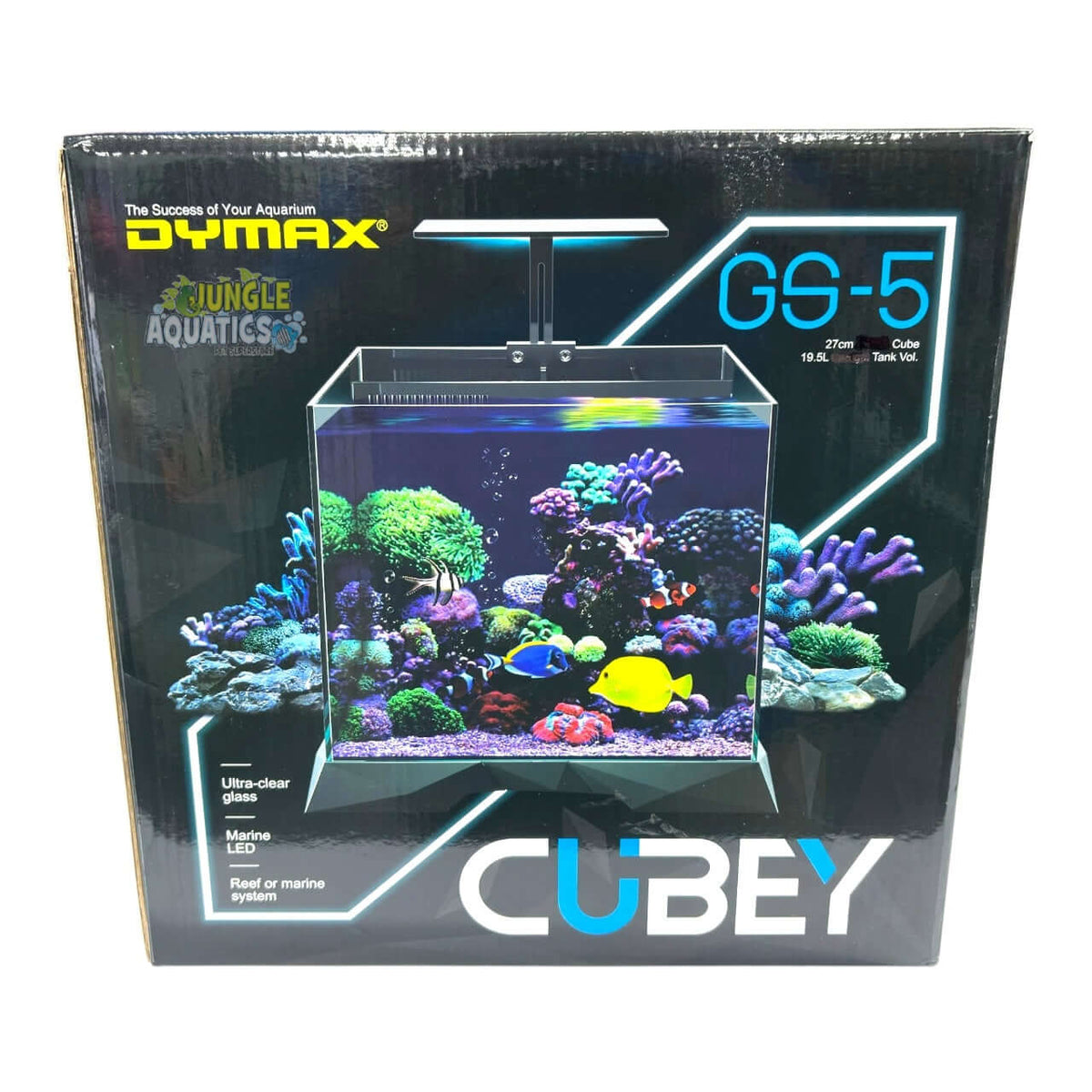Dymax GS5 Cubey Aquarium Marine - Complete Nano Reef System