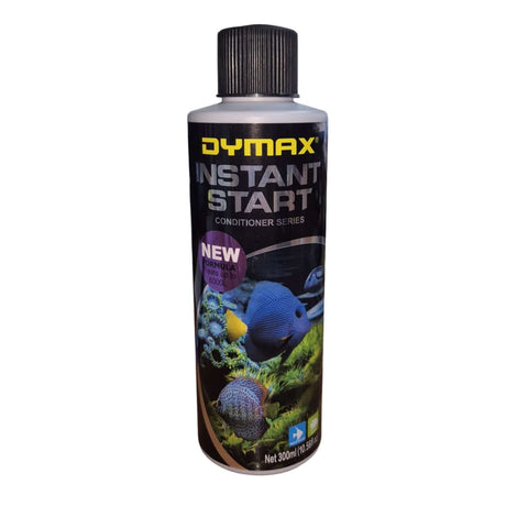 Dymax Instant Start Water Conditioner 300ml bottle for healthy aquarium water and fish care