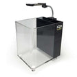 Dymax IQ3 Mini Acrylic Aquarium with integrated LED lighting and filtration system.