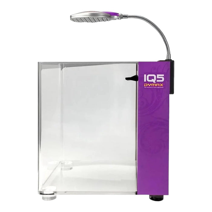 Dymax IQ5 Acrylic Aquarium with dimmable LED lighting and complete filtration system, elegant design, and durable construction.