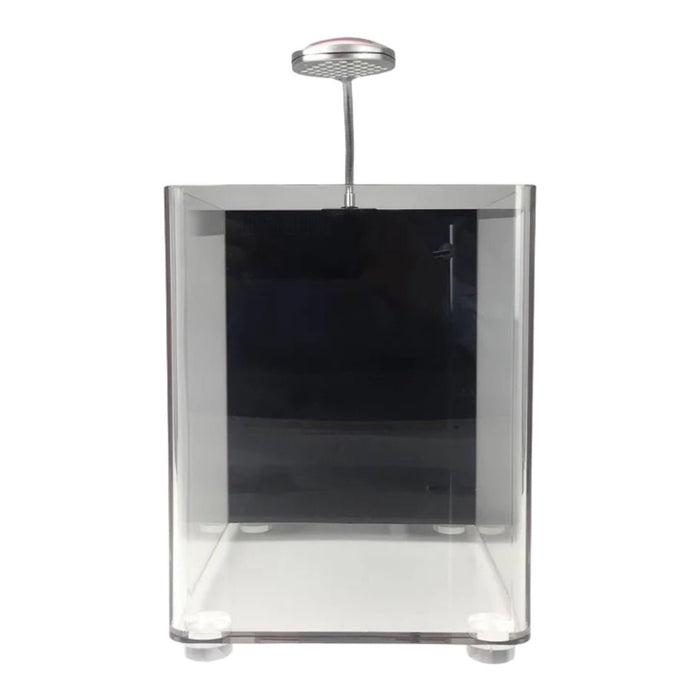 Dymax IQ5 Acrylic Aquarium with dimmable LED, complete filtration, and elegant curved edges, 13 litres capacity.