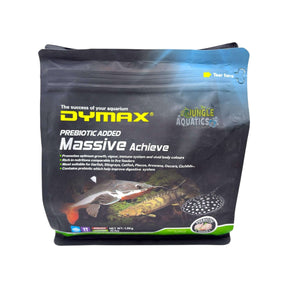 Dymax Massive Achieve high protein sinking wafers for large carnivorous fish nutrition.