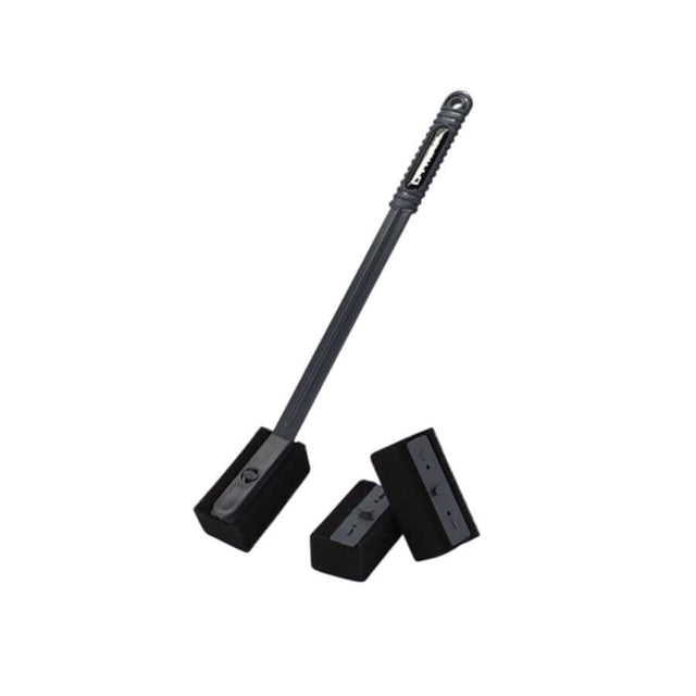 Dymax Mini Algae Scraper with replaceable sponge for cleaning aquarium walls safely and effectively.