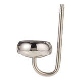 Dymax Stainless Steel CO2 Diffuser 36mm for aquariums, rust resistant and easy to install, with high-quality ceramic disc.