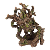 Enchanted Tree Ornament showcasing whimsical bark textures and expressive details for aquascape decoration.