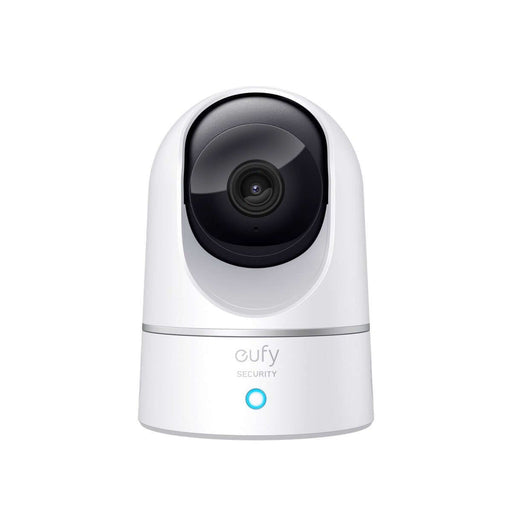 eufy 2K AI Indoor Security Camera with Pan and Tilt, unboxed refurbished model front view