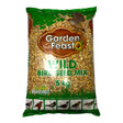 Garden Feast Wild Bird Mix 5 kg bag designed to attract a variety of wild birds with high-quality seeds.