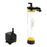 H2Ocean FMR75 Fluidised Reactor with pump, ideal for freshwater and marine aquarium filtration.