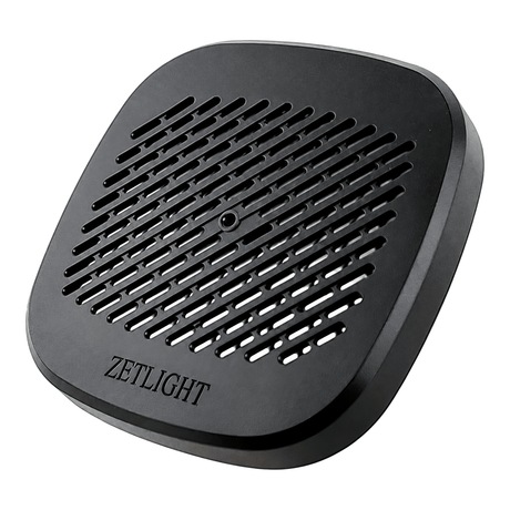 Zetlight Reptile Lamp U1 9W UVA and UVB black LED light fixture with ventilated design