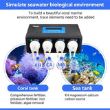Hygger Aquarium Dosing Pump for coral and sea tanks with nutrient solutions for marine environments.