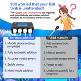 Hygger Aquarium Dosing Pump with features for accurate nutrient solutions in fish tanks.