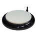 Hygger Nano Fine Bubble Air Stone with black base and white disc, designed for quiet operation and enhanced oxygenation in aquariums.