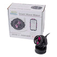 Jebao MOW Series Wifi LCD Wave Makers with packaging, showcasing the smart wave maker design and mobile app capability.